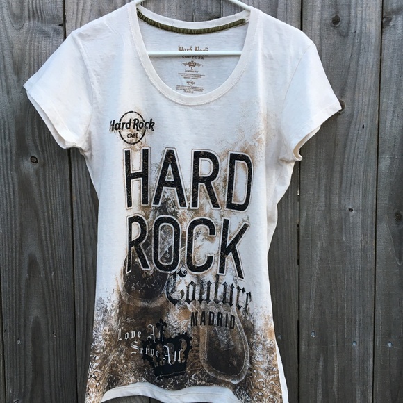 Hard Rock Couture Madrid Cream Love All Serve All - Picture 2 of 7